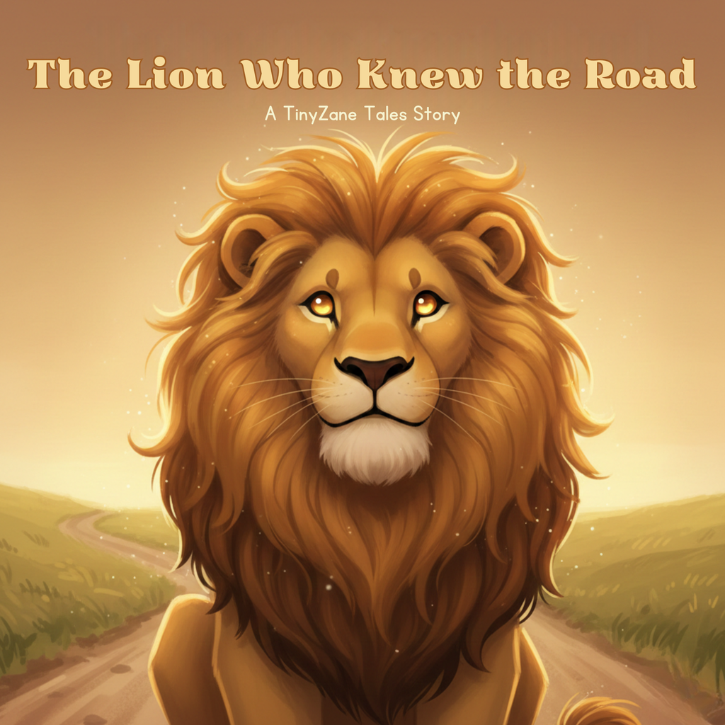 The Lion Who Knew the Road | Calming Bedtime Story for Toddlers (Ages 1–3)