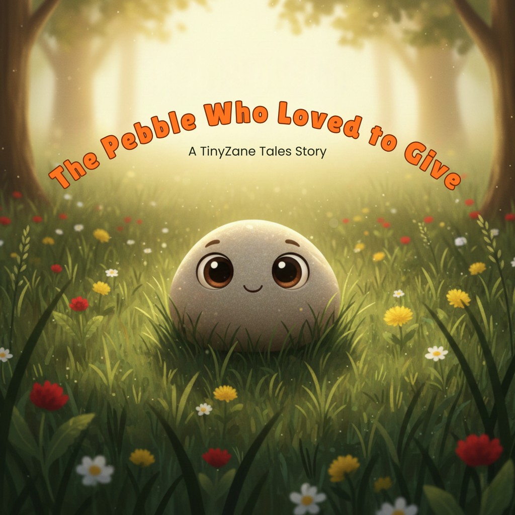 The Pebble Who Loved to Give | Gentle Kindness Story for Toddlers (Ages 1-3)