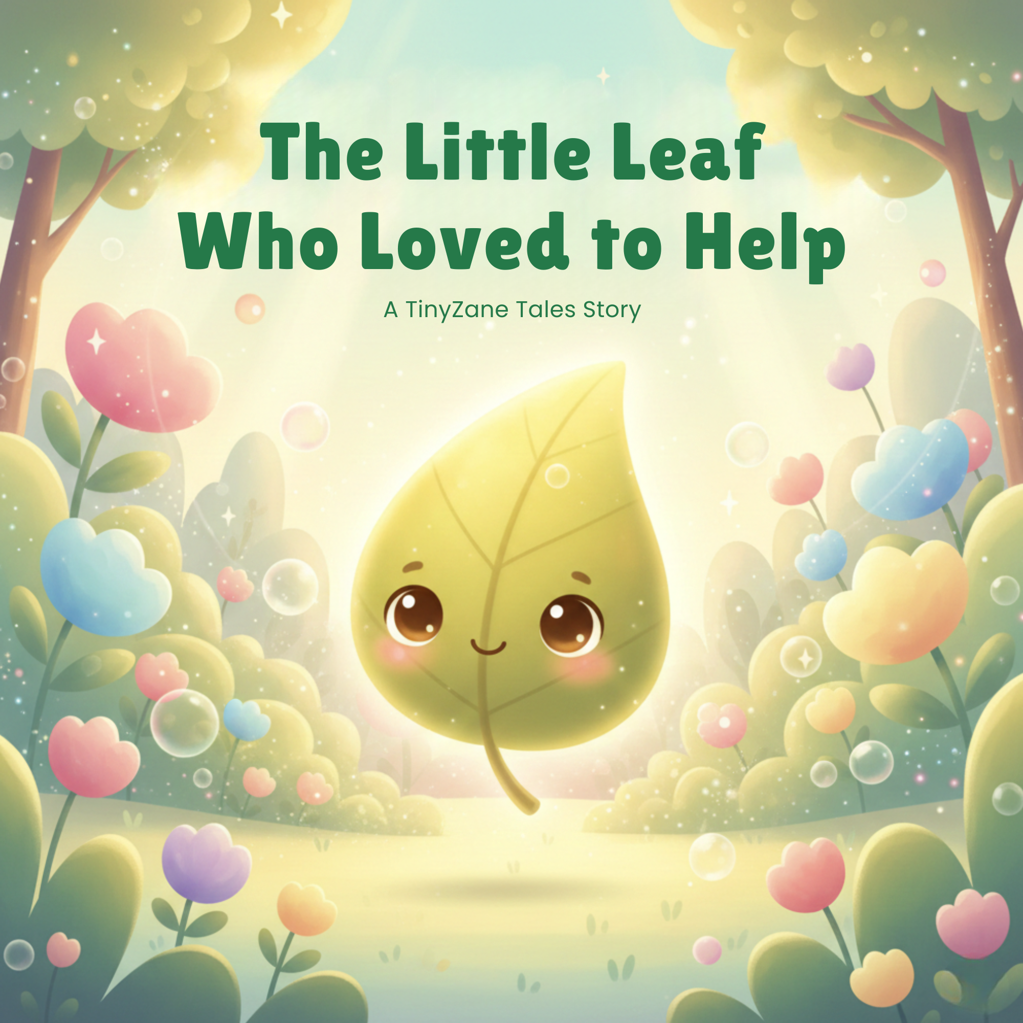 The Little Leaf Who Loved to Help | Kindness & Social Skills Story for Toddlers (Ages 1-3)