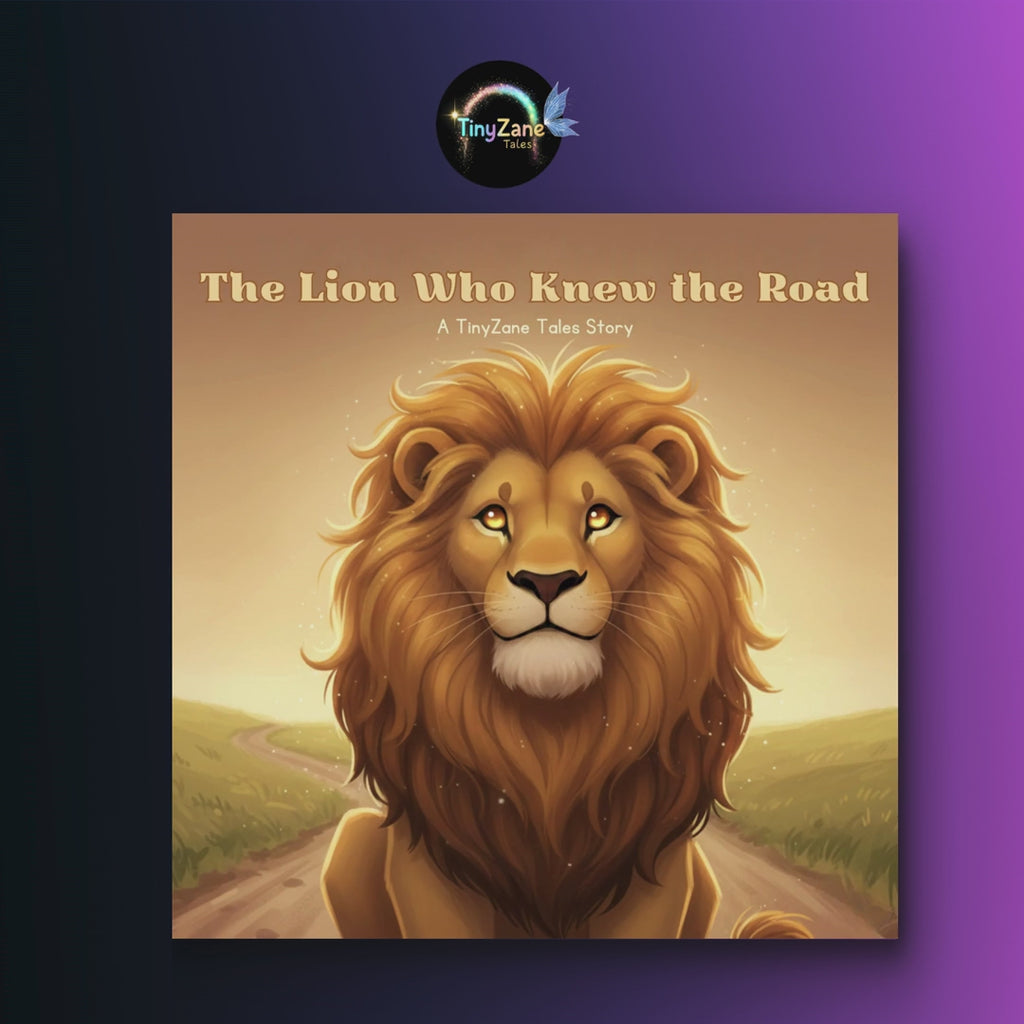 The Lion Who Knew the Road | Calming Bedtime Story for Toddlers (Ages 1–3)