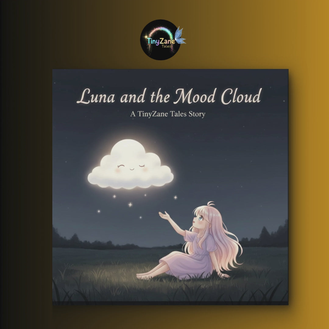 Luna and the Mood Cloud | Gentle Emotional Learning Story for Toddlers (Ages 1-3)