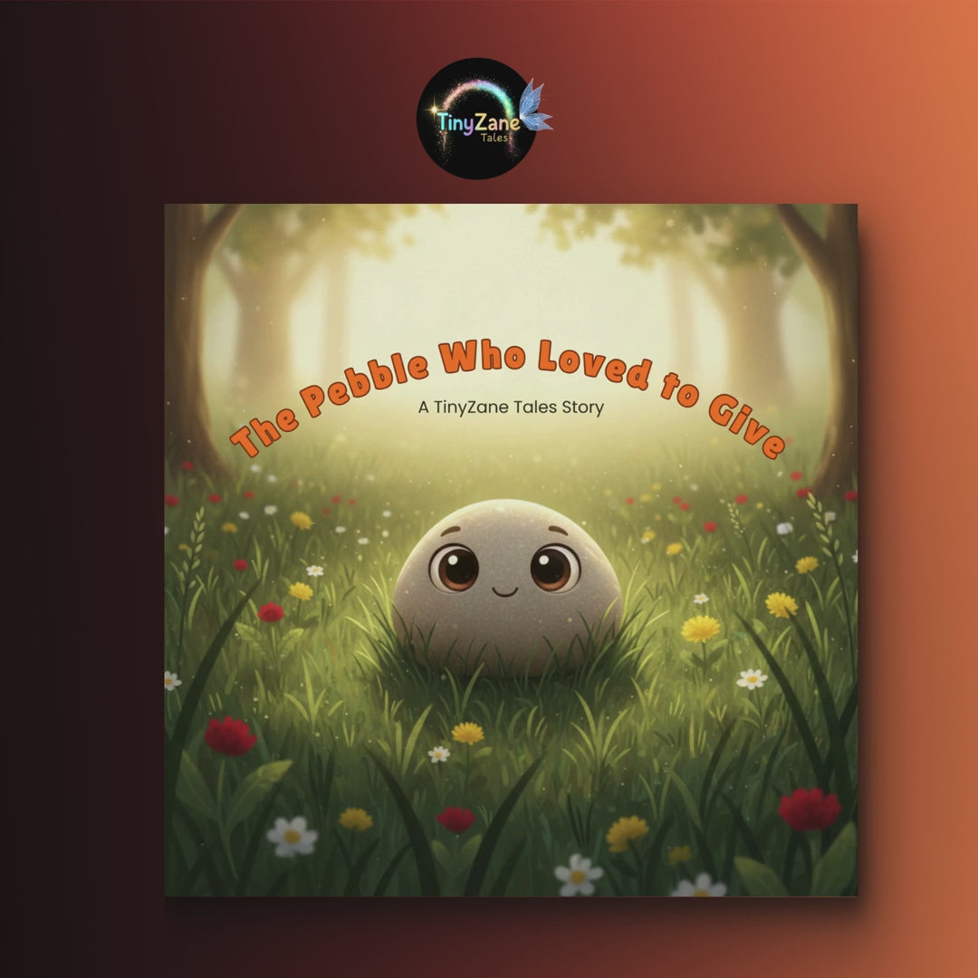 The Pebble Who Loved to Give | Gentle Kindness Story for Toddlers (Ages 1-3)