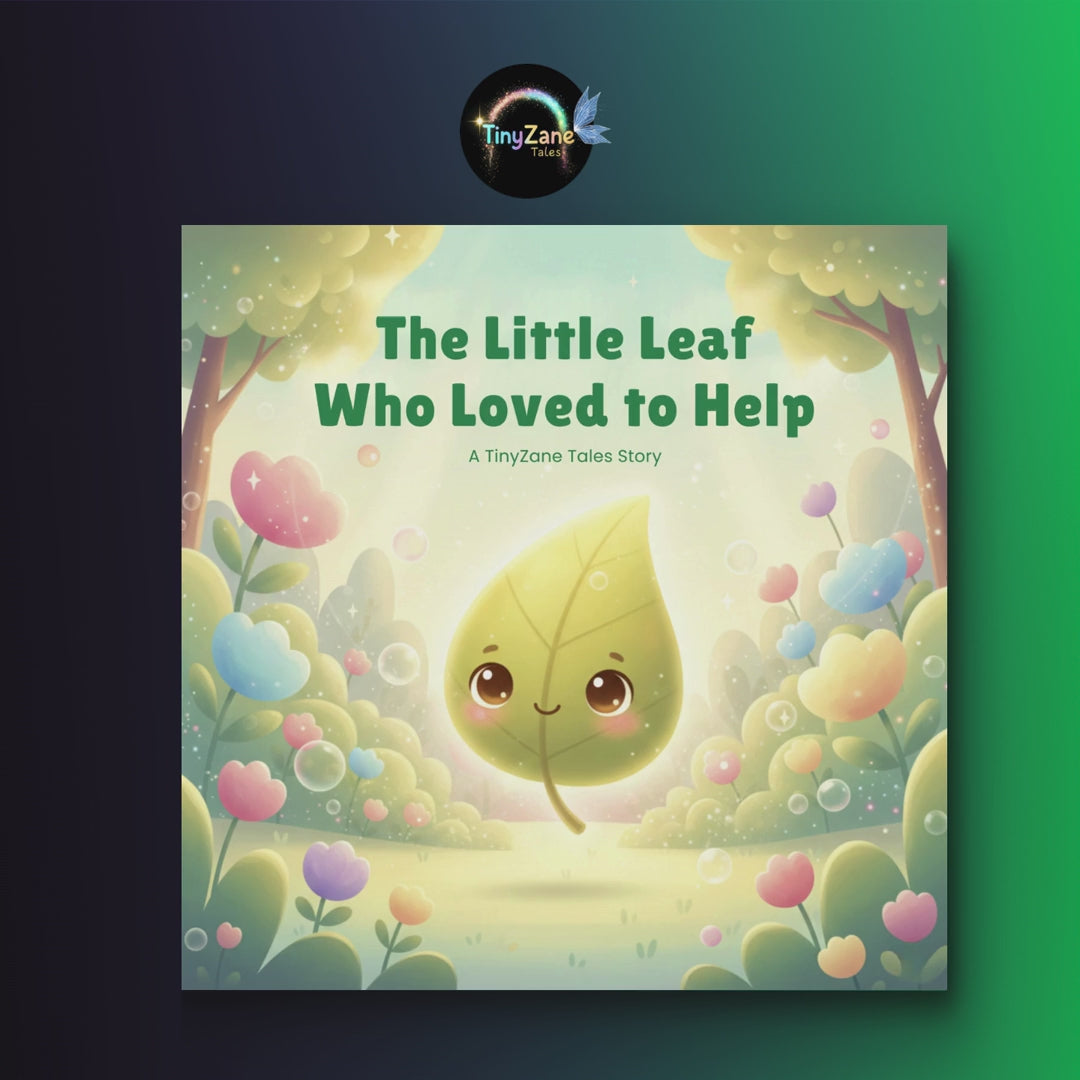 The Little Leaf Who Loved to Help | Kindness & Social Skills Story for Toddlers (Ages 1-3)